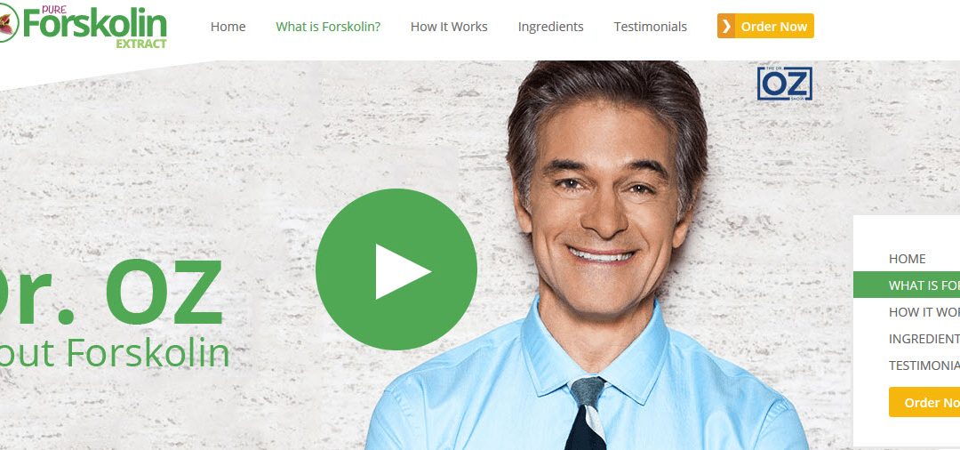 Dr Oz on Forskolin