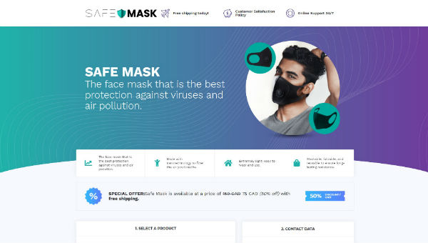 SAFE MASK – Face Mask that is the Best Protection against Coronavirus and other viruses and air pollution. SPECIAL HALF PRICE / Free Shipping OFFER